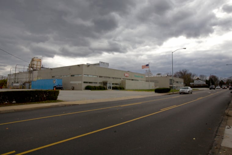 The Philadelphia Chewing Gum Co. factory property on Eagle Road in Haverford. The township wants the abandoned factory for a police station, library or recreation center but balked at the $6 million price tag put on it by the owners, the Fenimore family.