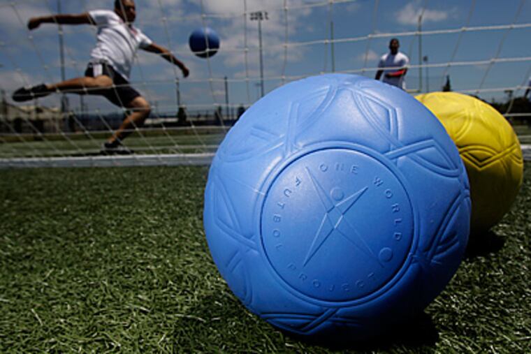Walter Kudenko may know the history of soccer in Philadelphia better than anyone else. (AP Photo/Jeff Chiu)
