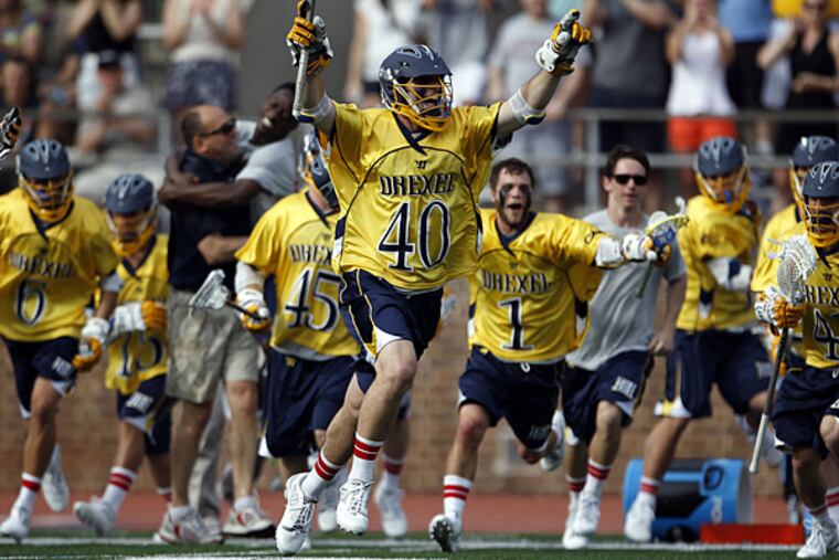 Drexel, along with Penn, St. Joseph's and Villanova will particpate in the Philly 4 Lacrosse Classic in March ahead of the NCAA Men’s Lacrosse Championships at Lincoln Financial Field in May. (Yong Kim/ Staff Photographer)