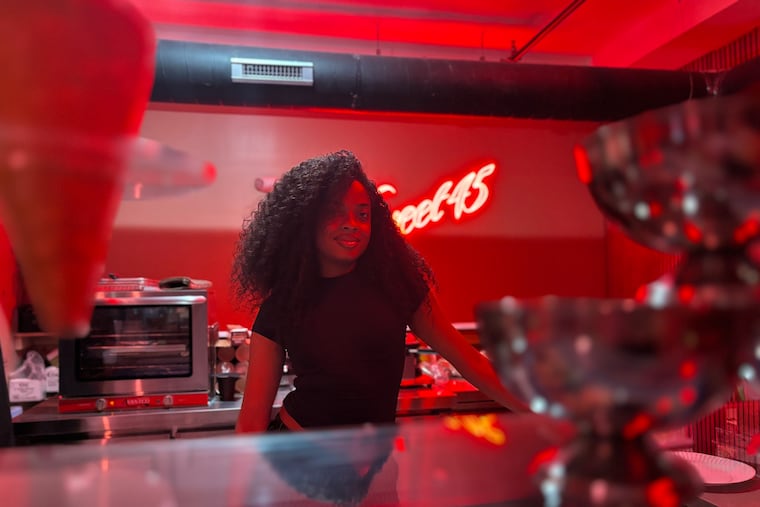 Nashirah Felder, aka DJ Nash, opened Sweet 45 in September.