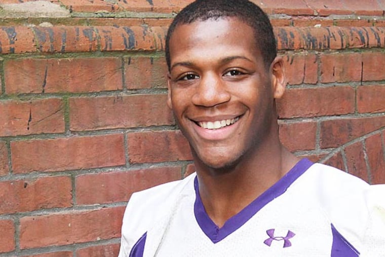 Roman Catholic football player Hezekiah Trahan.