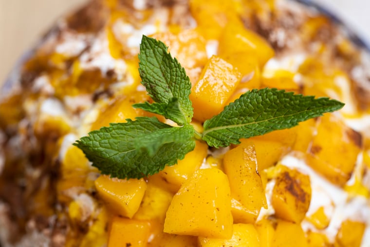 Nam Kaeng Sai, shaved ice dessert, at Kalaya in Philadelphia, Pa. on Wednesday, Aug. 23, 2023.