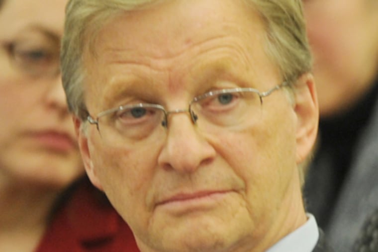 Thomas E. Knudsen, the school district’s chief recovery officer. (Sarah J. Glover / Staff Photographer)