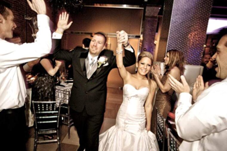 Kirk will never forget the moment he saw Adrienne walking down the aisle in her wedding dress. "It was surreal, and a happy time," he said. "I was excited."