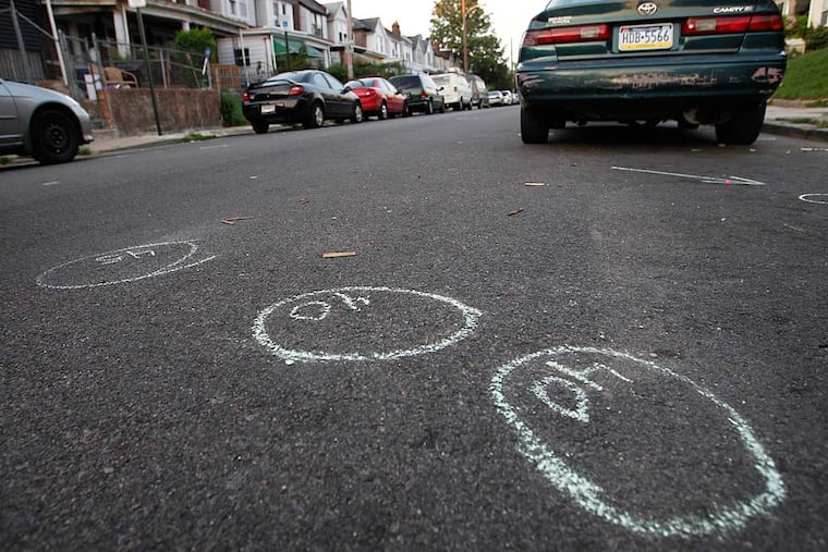 Eight people were shot, one fatally, in Philadelphia between Friday night and Saturday afternoon.