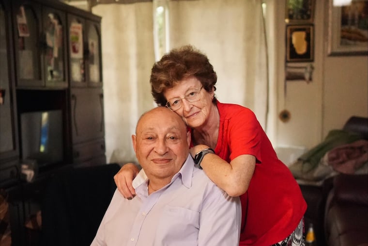 Alexander Kleytman, shown with his wife, Larisa. MUST CREDIT: Veda Kucko