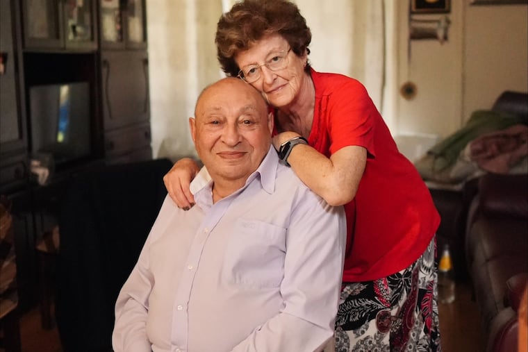 Alexander Kleytman, shown with his wife, Larisa. MUST CREDIT: Veda Kucko