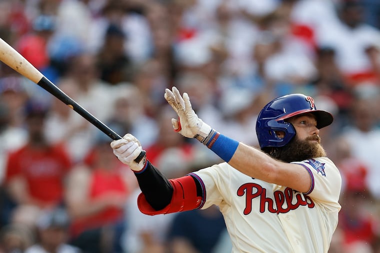 Phillies outfielder Brandon Marsh is fourth in baseball with a .322 batting average going into Monday's game against the Marlins.