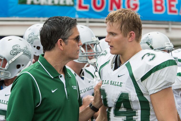 Jim Caviezel (left) and Alexander Ludwig.