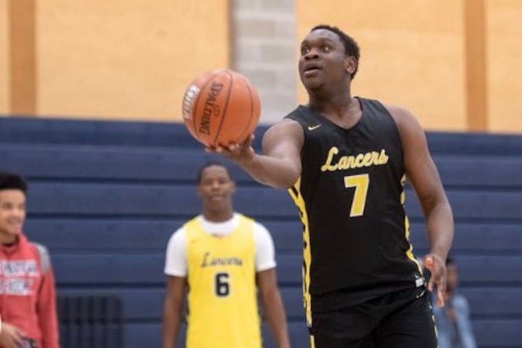 Bishop McDevitt senior Jamil Manigo, shown here last season, has led the Lancers on an eight-game winning streak.