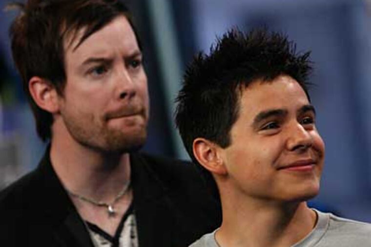 "American Idol" finalists David Cook, left, and David Archuleta both have new albums coming out.