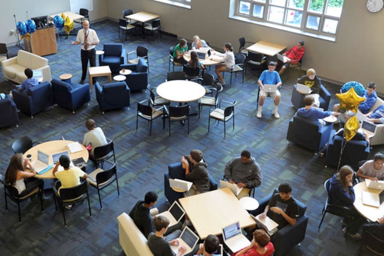 Knowledge Commons at Downingtown STEM High School. SHARON GEKOSKI-KIMMEL / File Photograph