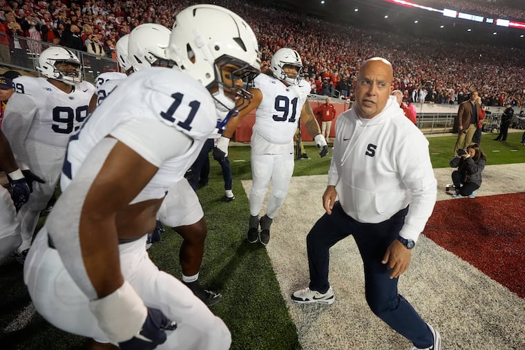 Penn State head coach James Franklin is taking a one-game-at-a-time approach to a massive matchup with No. 4 Ohio State.