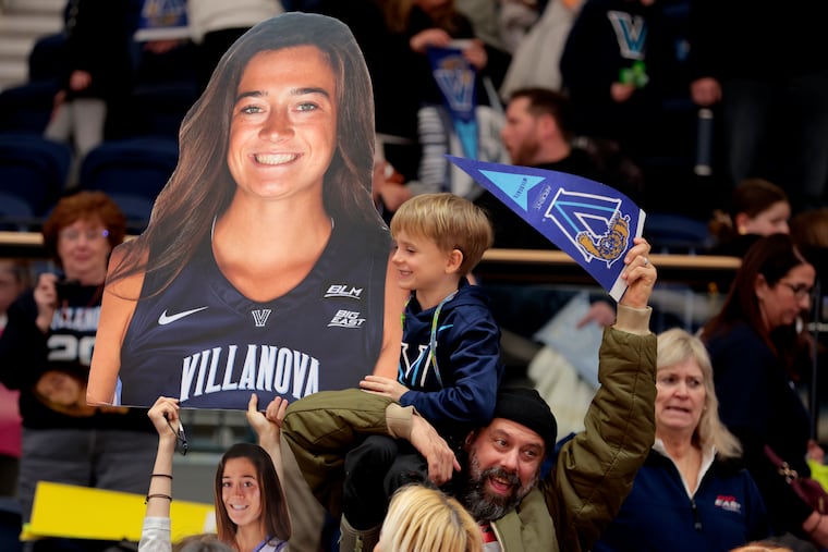 Maddy Siegrist a fan favorite at Villanova, is also one of 10 semifinalists for the Naismith Women's College Player of the Year award.