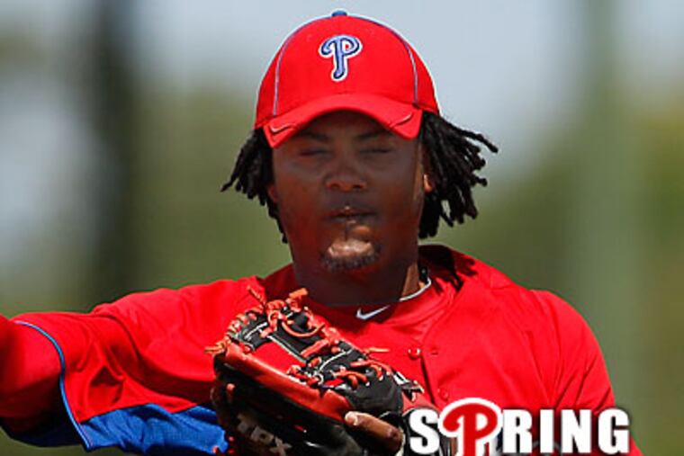 Michael Martinez entered yesterday having already been charged with three errors this spring. (David Maialetti/Staff Photographer)