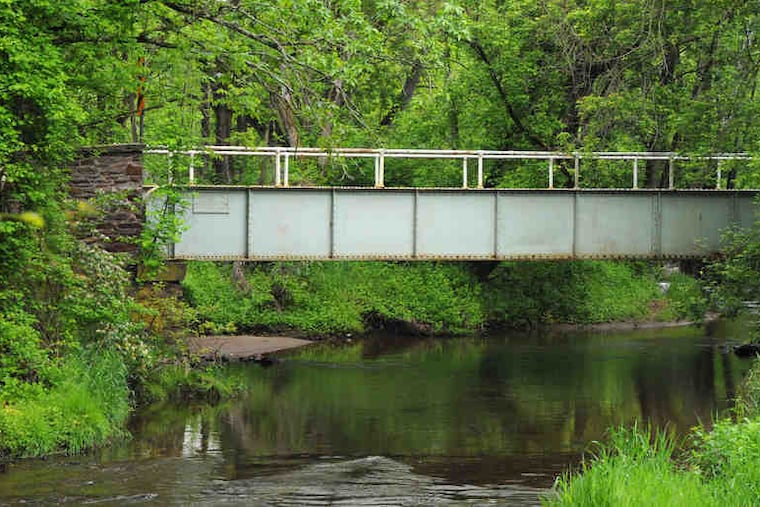 Historic Chandler Mill Bridge over the West Branch of the Red Clay Creek in Chester County has been closed because of structural deficiencies, triggering a debate: Repair it or replace it?