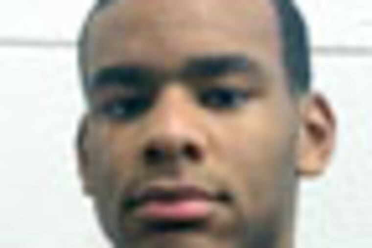 Delsea basketball player Cedric Elleby. (PHIL ANASTASIA / Staff)