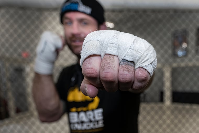 Patrick "The Brick" Brady, a 41-year-old bare knuckle fighter, grew up in Delco.