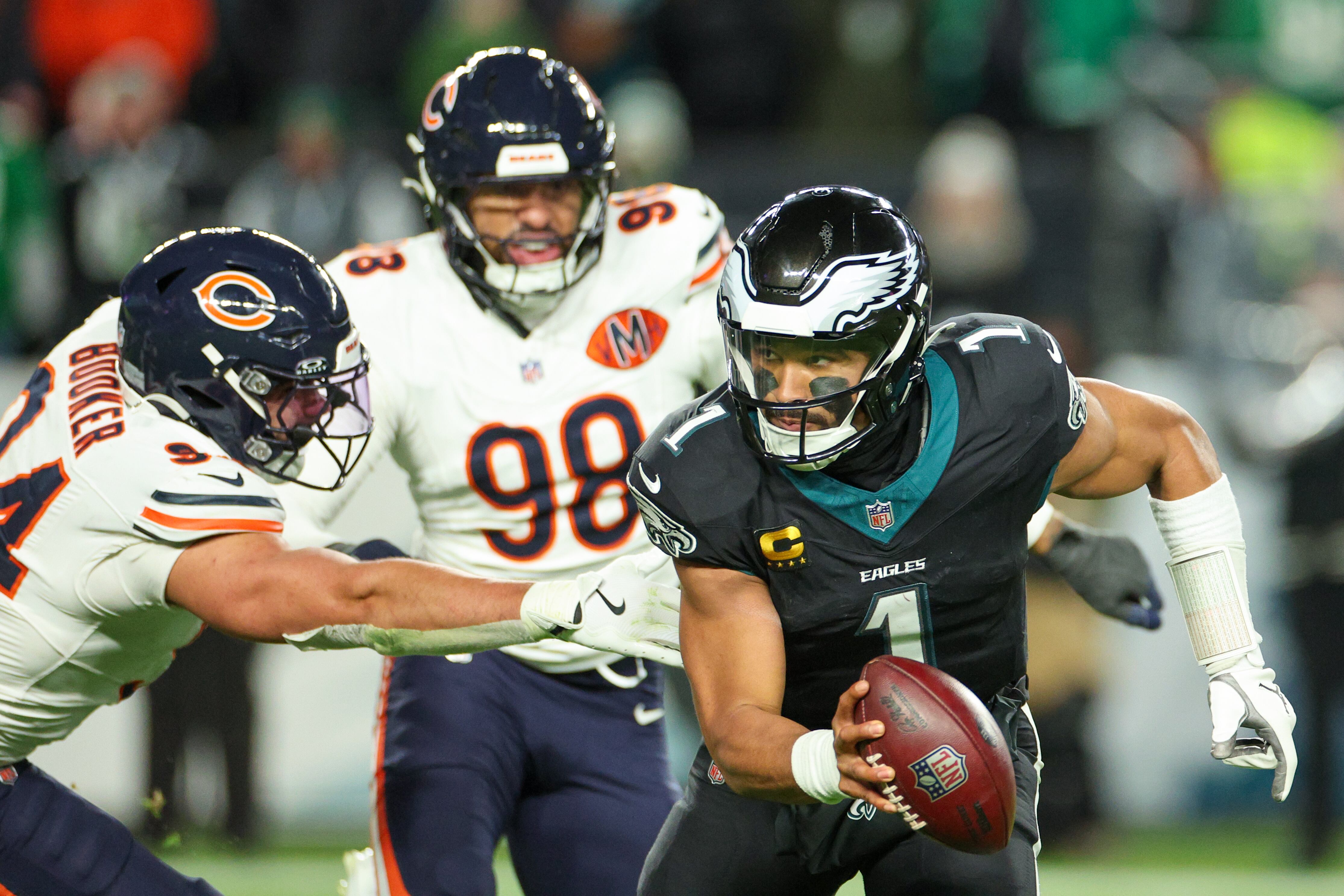 Eagles open as road favorites against the Bears; updated Super Bowl odds