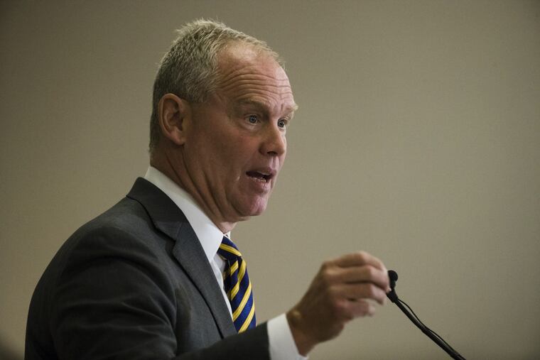 House Republicans, lead by Speaker Mike Turza (R., Allegheny), are insisting on raising new dollars through a mix of gambling expansion, liquor privatization and borrowing – but no tax hikes. (AP Photo/Matt Rourke)