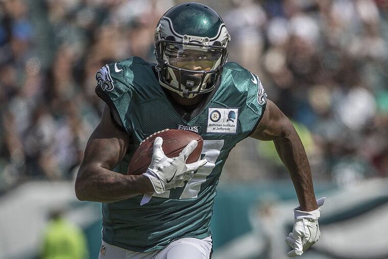 Eagle receiver Alshon Jeffery.