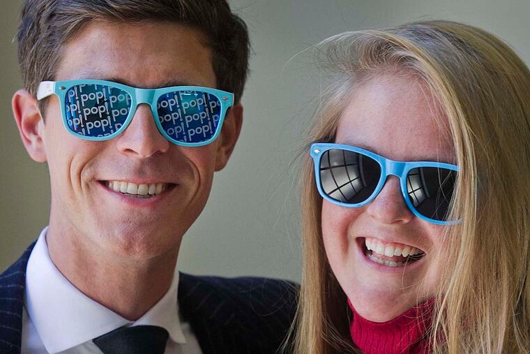 Erin Reilly and partner Sterling Wilson will move their successful Pop! Promos business to Northern Liberties on Monday. The company has 17 staffers in Phila. and several abroad.