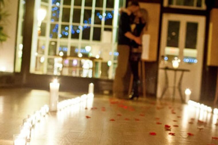 Dave Stys of Old City hired a proposal planning service for helping planning the perfect proposal for his girlfriend, Jessica Sokolek.