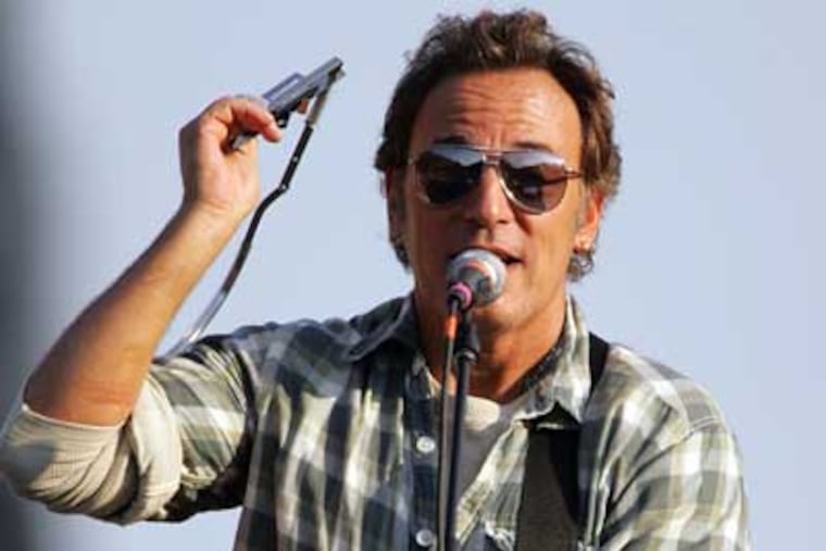 Bruce Springsteen said he was “furious” at Ticketmaster over the situation with tickets for his Meadowlands shows. (David Swanson / Staff Photographer)