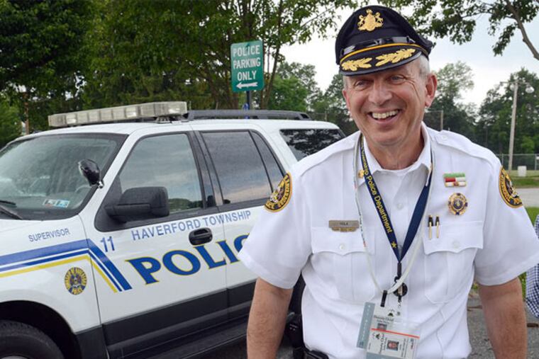 Haverford Township Deputy Chief John Viola is one of the township's main liaisons with the U.S. Open. (TOM GRALISH / Staff Photographer)