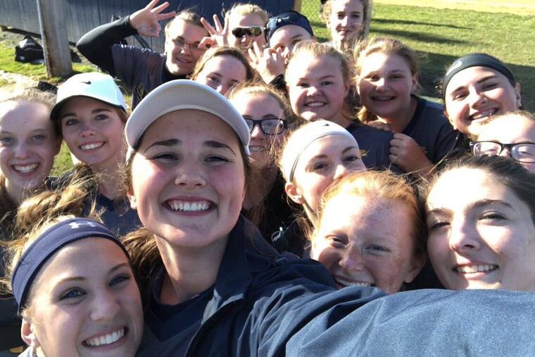 The Upper Perkiomen softball team beat Perkiomen Valley on Friday.