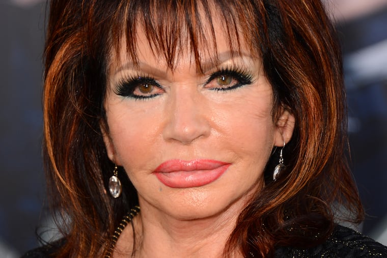 Jackie Stallone arrives at the premiere of "The Expendables 3" at TCL Chinese Theatre on Monday, Aug. 11, 2014, in Los Angeles. (Photo by Jordan Strauss/Invision/AP)