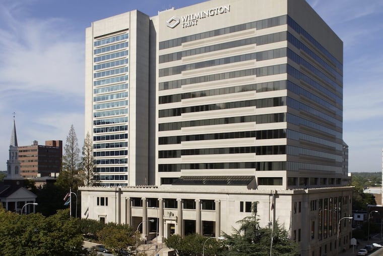 Wilmington Trust's former headquarters in Wilmington, Del.