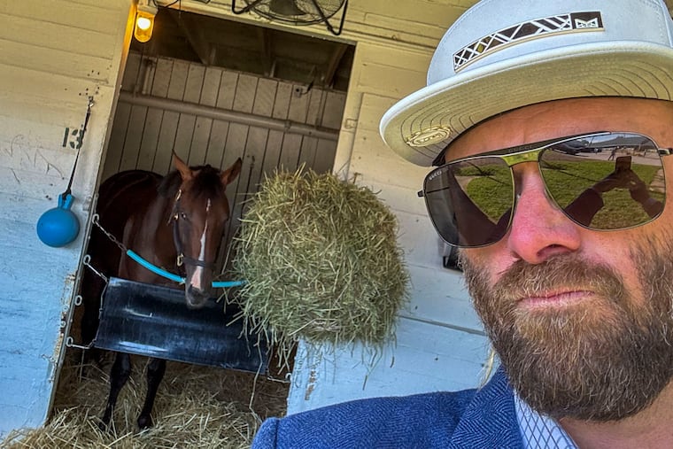 Jayson Werth with Dornoch at Churchill Downs. Dornoch finished 18 lengths behind the winner, but that was hardly the end of the story.