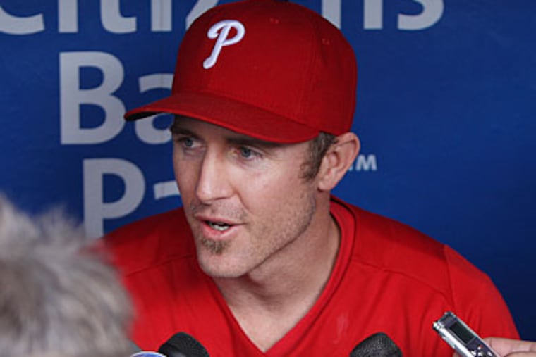 The Phillies miss Chase Utley desperately, and they miss him tangibly. (Steven M. Falk/Staff Photographer)