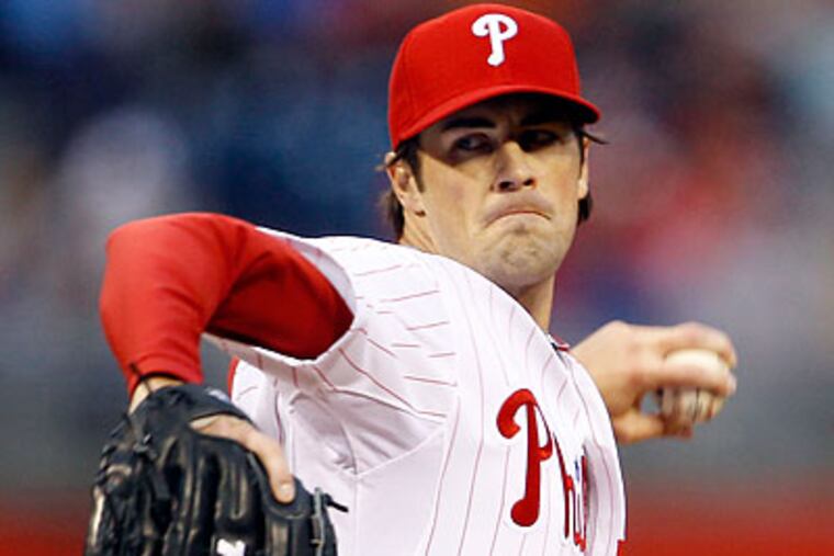Cole Hamels will start instead of Kyle Kendrick in Thursday's series finale between the Phillies and Red Sox. (Yong Kim/Staff file photo)