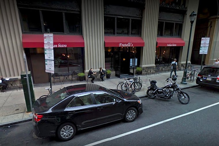 Fratelli’s Italian Bistro, 1339 Chestnut St.