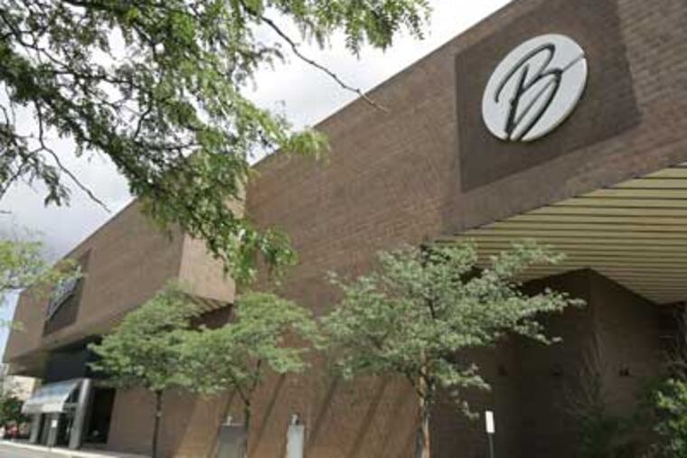 The Boscov's department store at the Monmouth Mall in Eatontown, N.J. The store is one of 10 to be closed by Boscov's as part of its Chapt. 11 bankrutpcy reorganization. (AP Photo / Mike Derer)