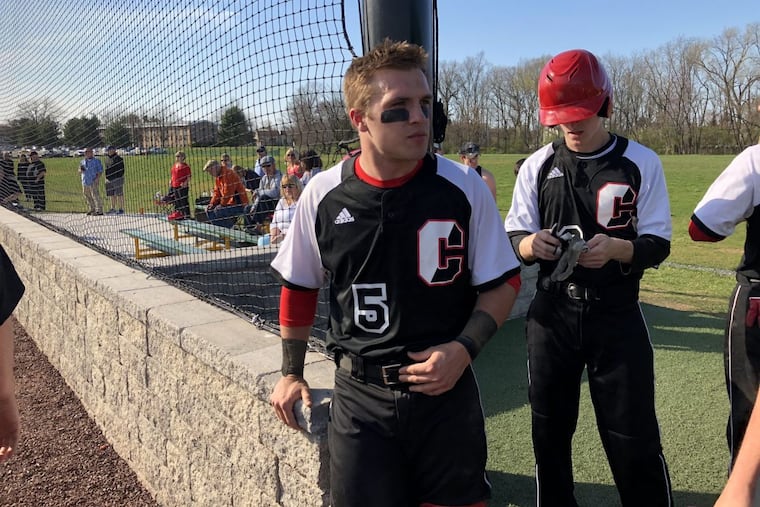 Archbishop Carroll senior catcher Cole Chesnet. #submittedImage