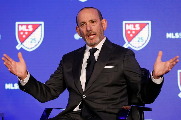Major League Soccer Commissioner Don Garber.