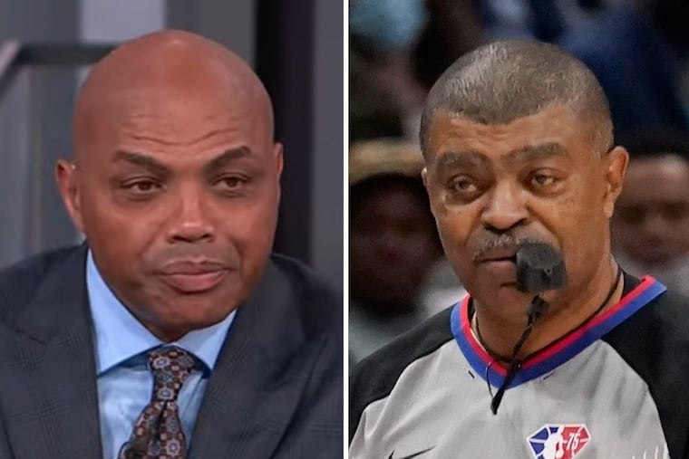 TNT NBA analyst Charles Barkley was "perplexed" by the officiating during the Sixers' win over the Nets, let by crew chief Tony Brothers.