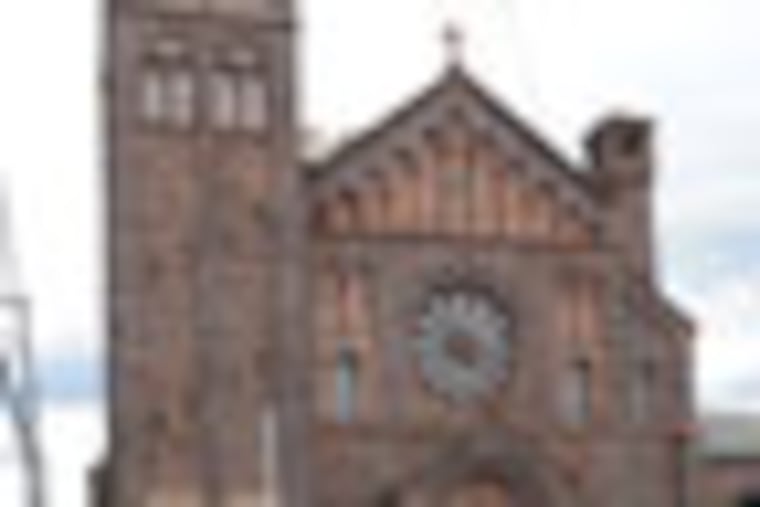 Exterior of The Episcopal Cathedral of Philadelphia, which wants to tear down two Philadelphia Historic Designated buidlings it owns to erect a 25 story apartment and office complex which would help finance renovations of the church. ( CLEM MURRAY / Staff Photographer )