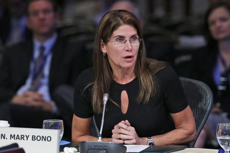 Mary Bono held the job for four days.