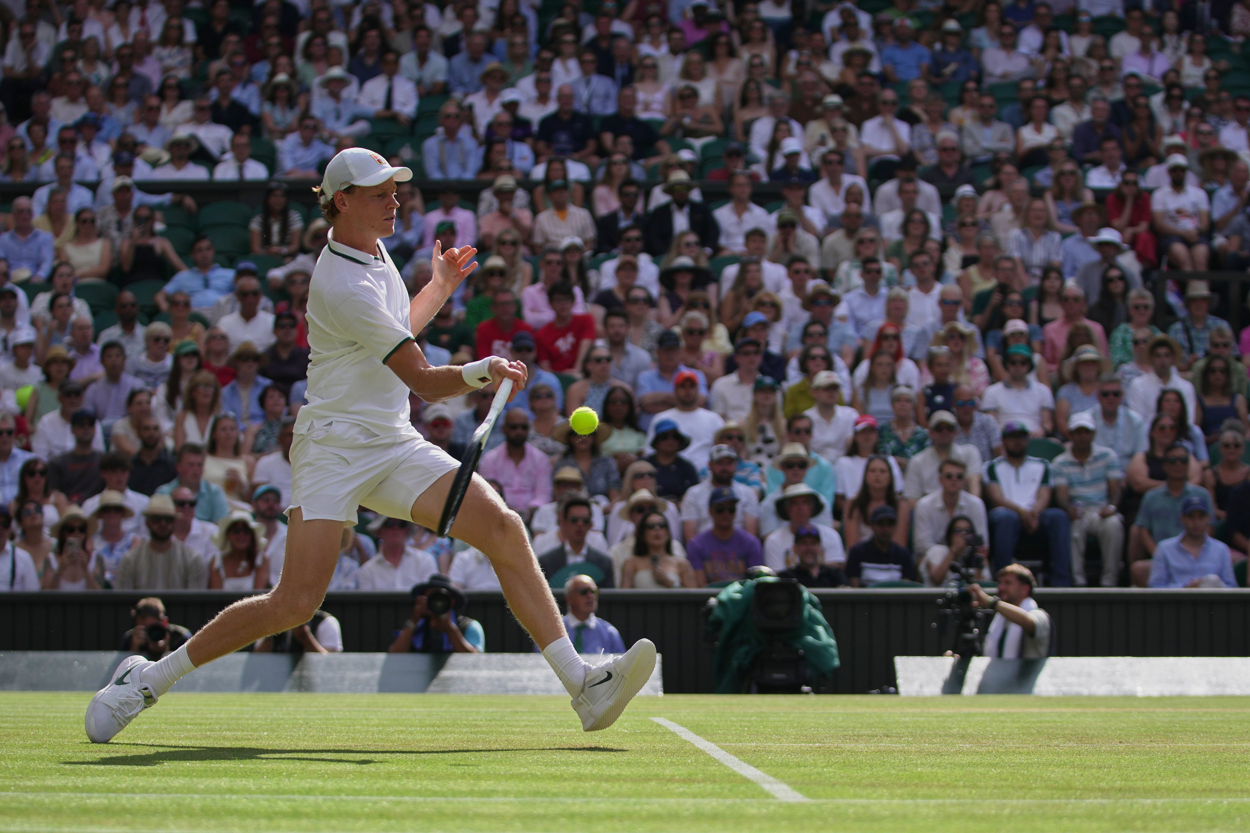 Sinner regained his timing on a hard court before his demolition of Djokovic on Wimbledon's grass