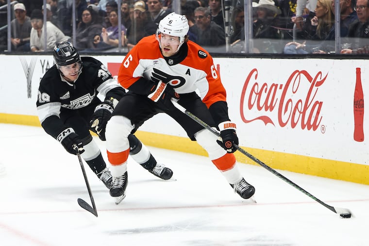 Travis Sanehim and the Flyers have won eight of their last 11 games.