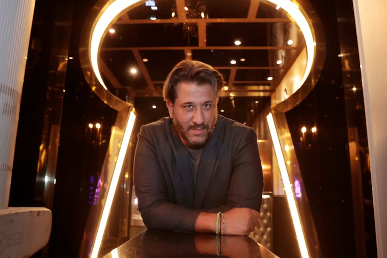 Sin City Philadelphia owner Konstantine “Gus” Drakopoulos was photographed inside the club on Passyunk Avenue in Philadelphia on Sept. 22, 2022.