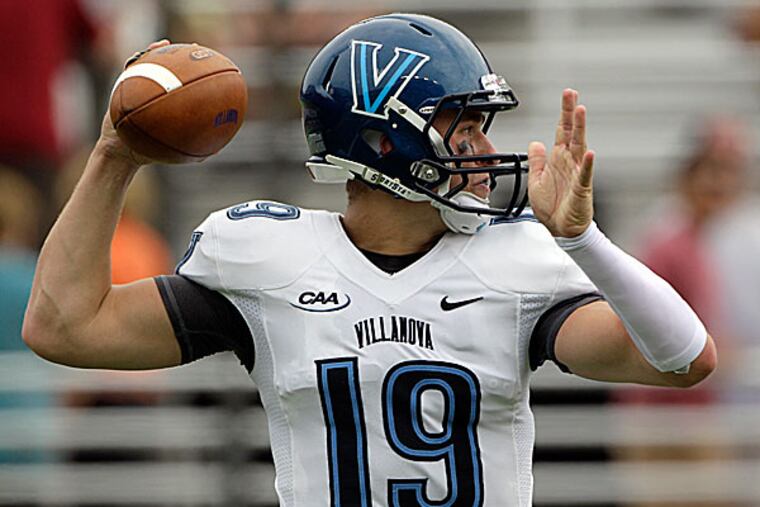 Villanova quarterback John Robertson. (Mary Schwalm/AP)