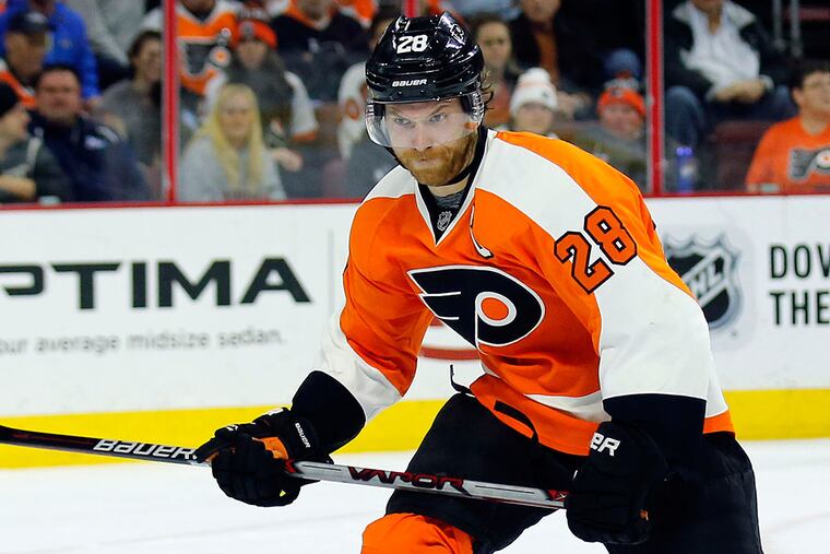Flyers captain Claude Giroux.
