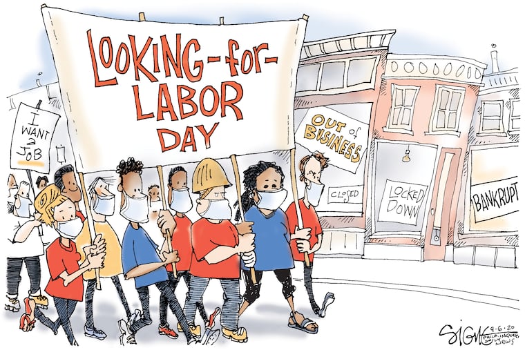 Labor Day march for jobs.