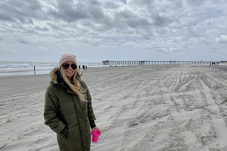 Maura Drumm of Philadelphia has been traveling back and forth to Avalon but is returning to Philadelphia. Gov. Murphy's comments made things "a little more intense," she said.