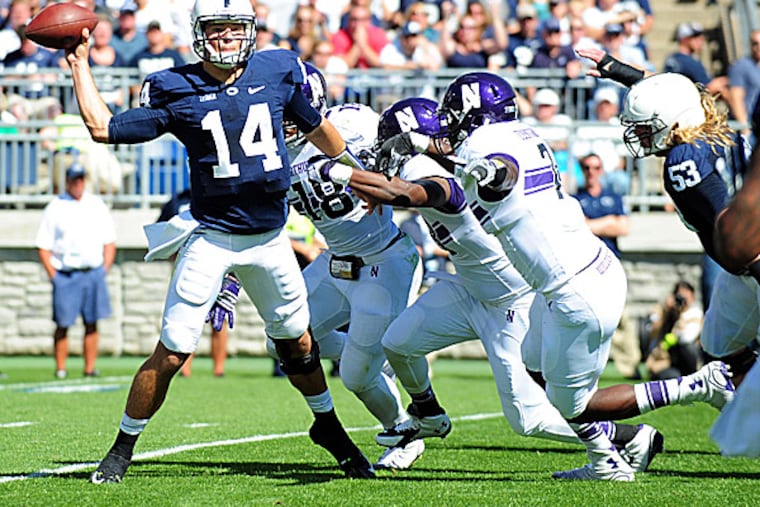 Penn State quarterback Christian Hackenberg. (Evan Habeeb/USA Today Sports)